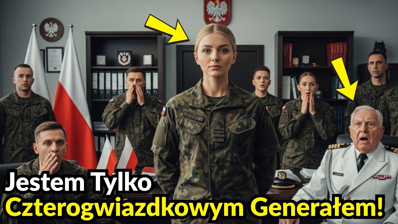 Dowódca GROM wyśmiał „żołnierza”… Wtedy ona ujawniła, że jest CZTEROGWIAZDKOWYM GENERALEM