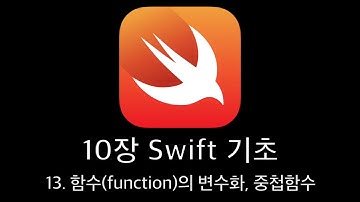 10장 Swift 기초 13, 함수(function)의 변수화, 중첩함수