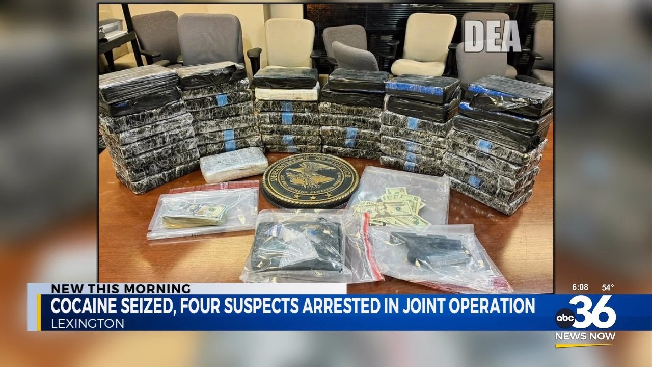 Joint law enforcement operation leads to seizure of over 100 pounds of ...