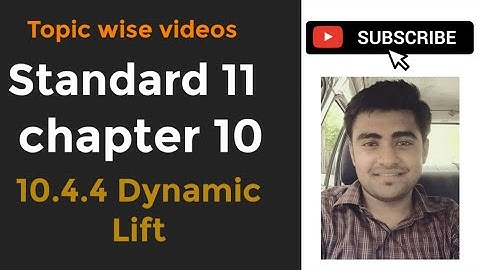NCERT Physics class 11 chapter 10 10.4.4 DYNAMIC LIFT #physicsuniversewithjaiminshah