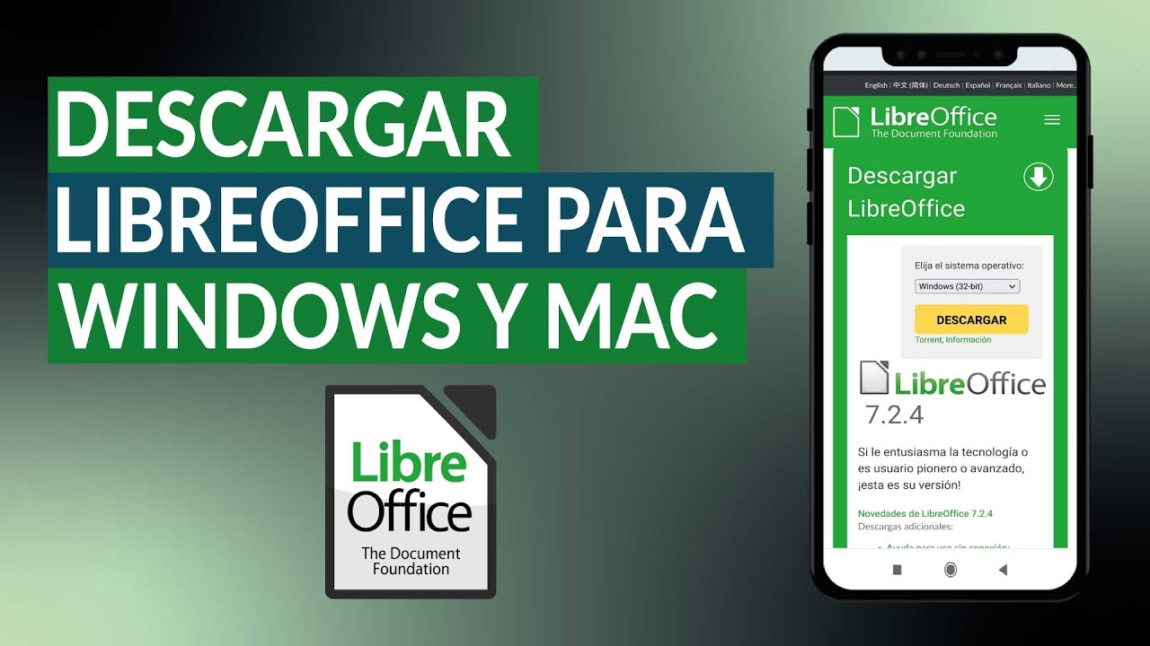 Windows 10 Descargar E Instalar Libreoffice 64 Bits 2017