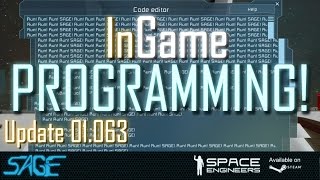 Space Engineers, Programming Update (01.063)