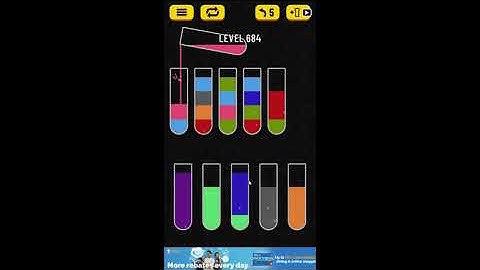 Water Sort Puzzle Level 684