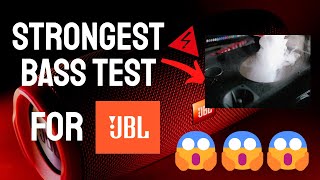 THE STRONGEST JBL BASS TEST IN THE WORLD!