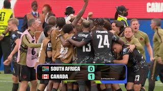 South Africa vs Canada Highlights 0-1, Bafana Bafana vs Canada, Fifa World Cup 2026 R32
