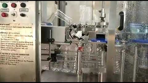 FULLY AUTOMATIC 3600-5400 BPH PACKAGED DRINKING WATER PLANT