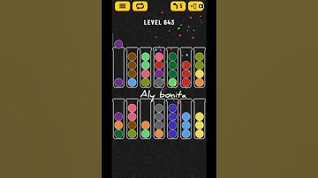 ball sort puzzle level 643