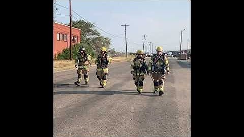 Firefighters in Slow Motion
