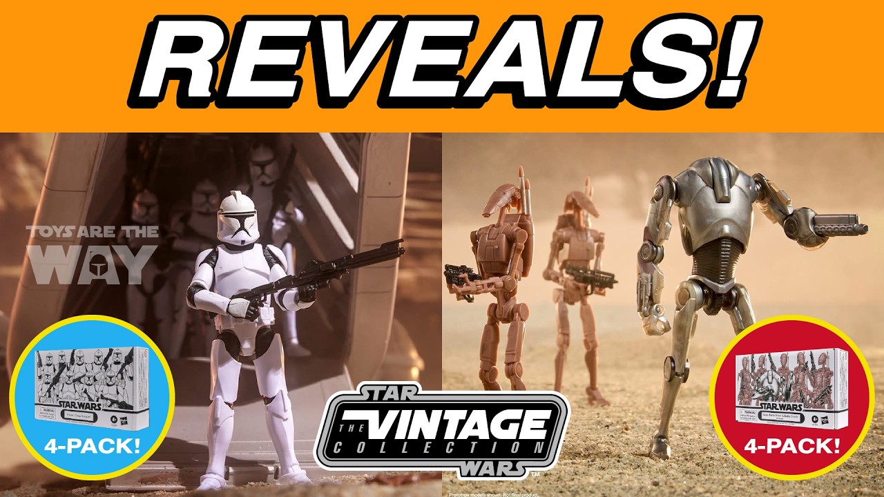 NEW Star Wars The Vintage Collection Phase 1 Clone Trooper