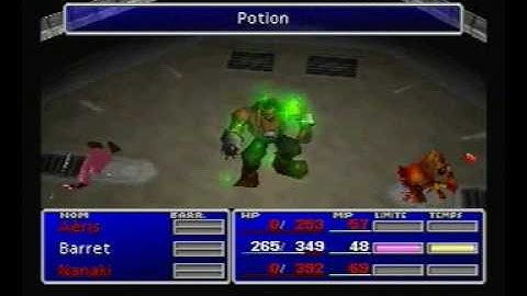 Final Fantasy 7 - LLSCNMIENRA challenge - Hundred Gunner & Heli Gunner