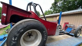 Old School ALTERED ROADSTER Drag Car Project