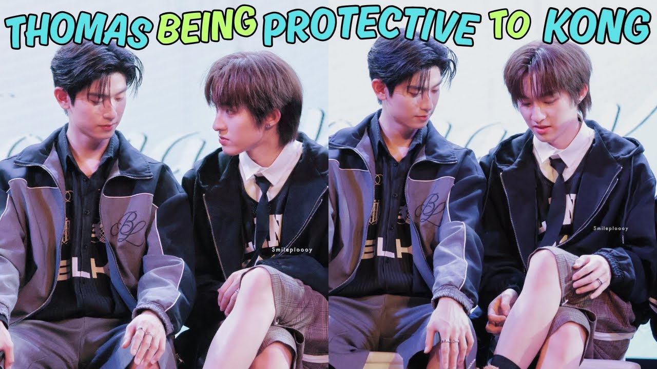 [ThomasKong] THOMAS BEING PROTECTIVE TO KONG During #ThomasKong1stFMinVietnam