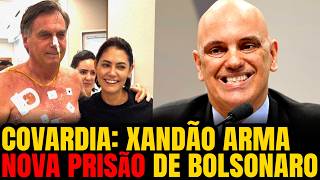 #1 COVARDIA EXTREMA: COM MEDO DA ELEIÇÃO, XANDÃO IGNORA ESTADO D SAÚDE, ARMA NOVA PRISÃO D BOLSONARO