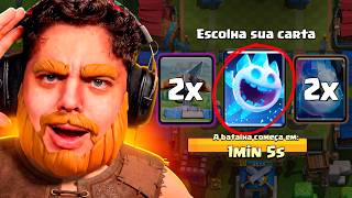 Só posso usar a carta mais BARATA na nova rankeada!