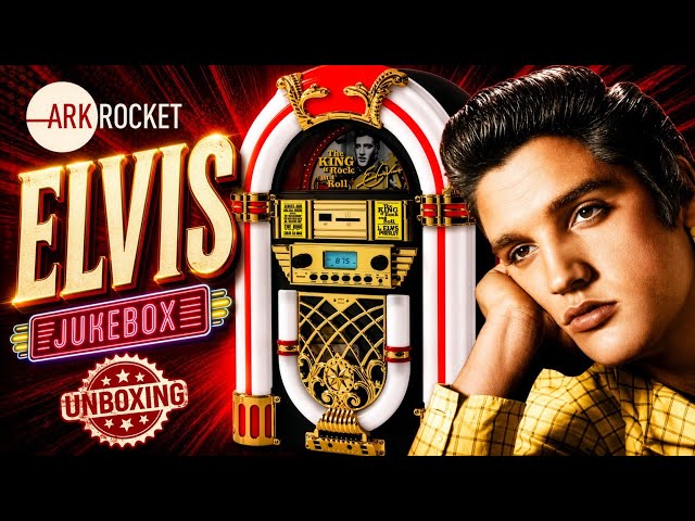 The Elvis Jukebox: Unboxing Arkrocket's '50s Style King Of Rock 'N ...