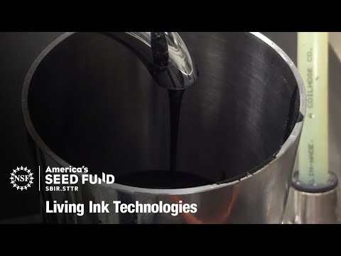 Sustainable ink from algae - Living Ink Technologies