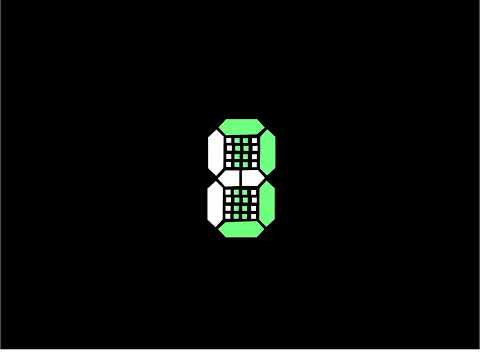 40 segment display