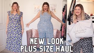 HUGE NEW LOOK PLUS SIZE HAUL | SIZE 22 | IS THIS THE CUTEST JUMPSUIT EVER?!