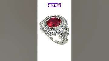 Learn 3D jewelry Design with @shaporiastudio #3dmodeling #tutorial #cad #rhino