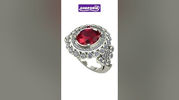 Learn 3D jewelry Design with @shaporiastudio #3dmodeling #tutorial #cad #rhino