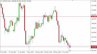 USD/JPY Technical Analysis for June 16 2016 by FXEmpire.com