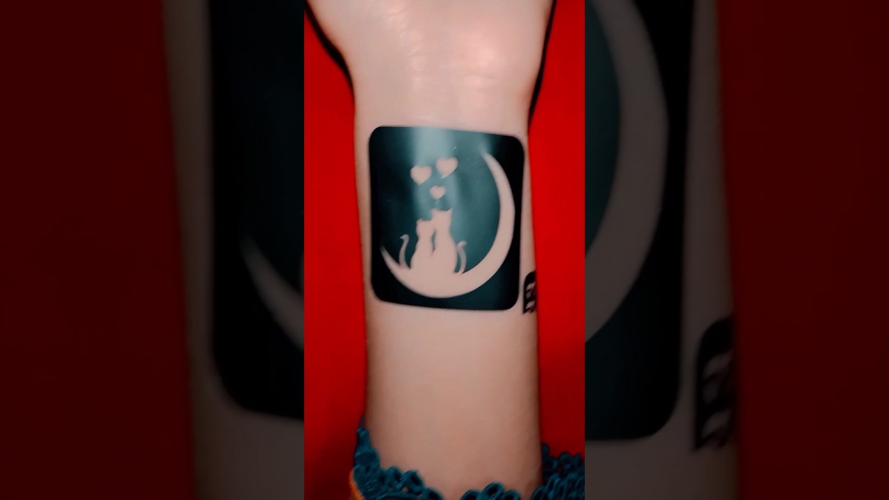 beautiful tattoo sticker design #shorts