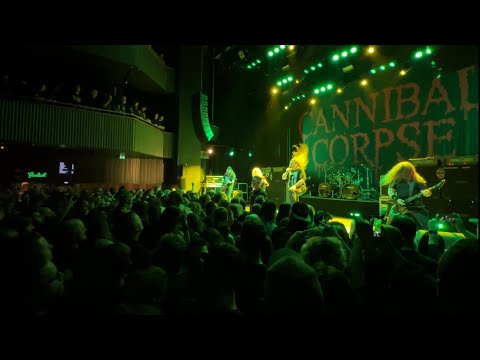 CANNIBAL CORPSE - Devoured by Vermin @ Gebr. de Nobel, Leiden - the Netherlands 2023 LIVE