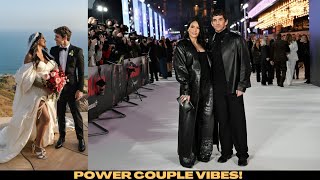 Pregnant Cassie & Alex Fine STUN in Matching Leather Looks!
