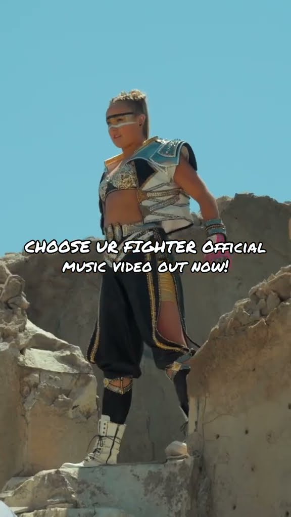✰new year, new music video✰ CHOOSE UR FIGHTER (Official Video) out now.  →  This music video was BY