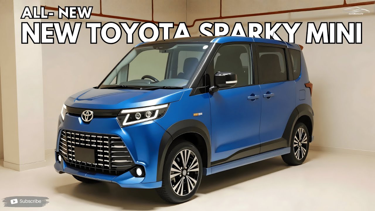 新型トヨタ・スパーキー・ミニ発表 - キュートなルックス、本格的な