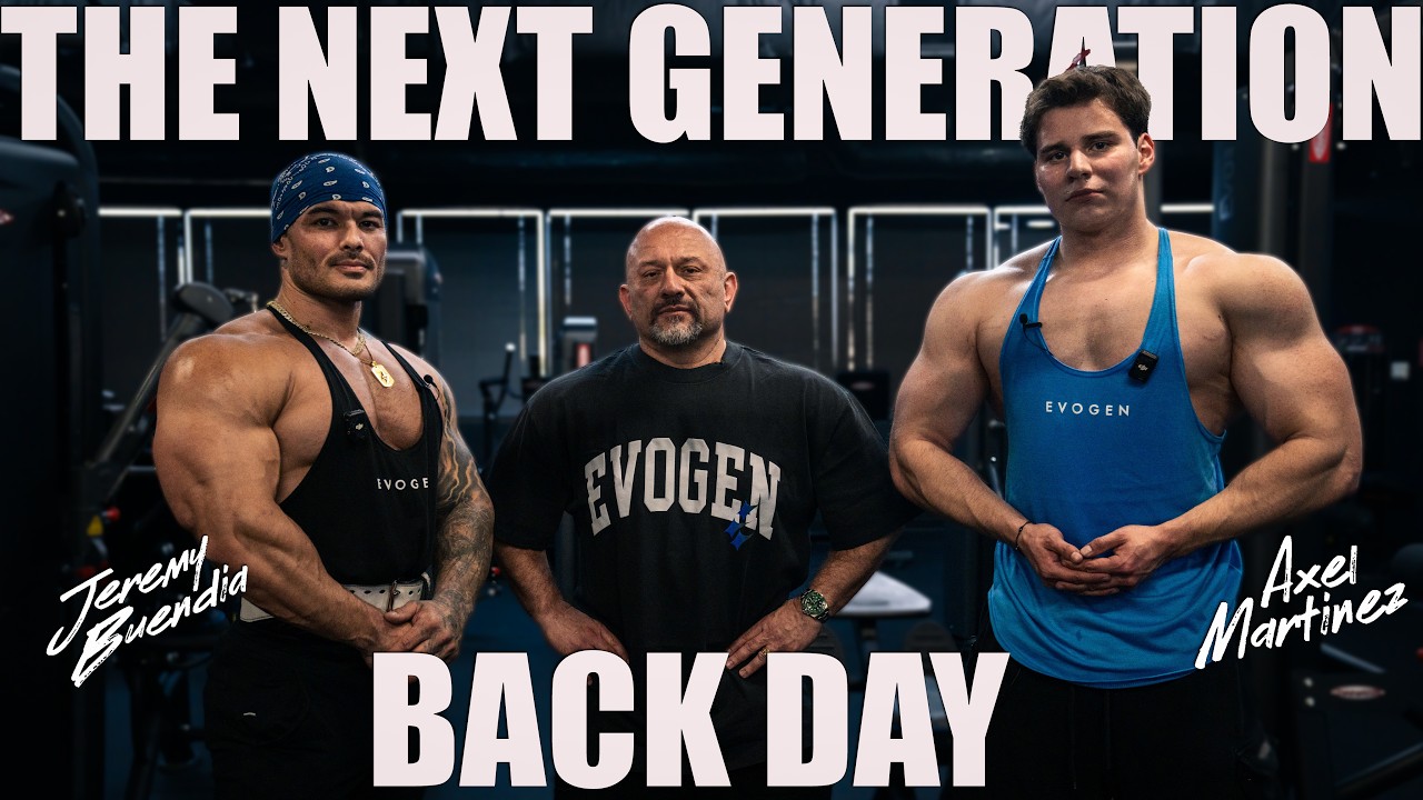 GETTING A BIGGER BACK @jeremybuendia @axelmguerra 