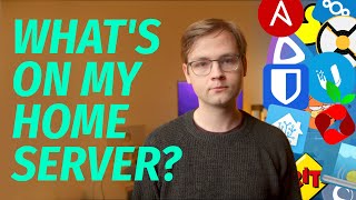 what's on my home server? storage, os, media, provisioning, automation