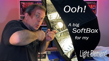 Unboxing and review  of a SoftBox umbrella by Neewer - Use for video and photography lighting!