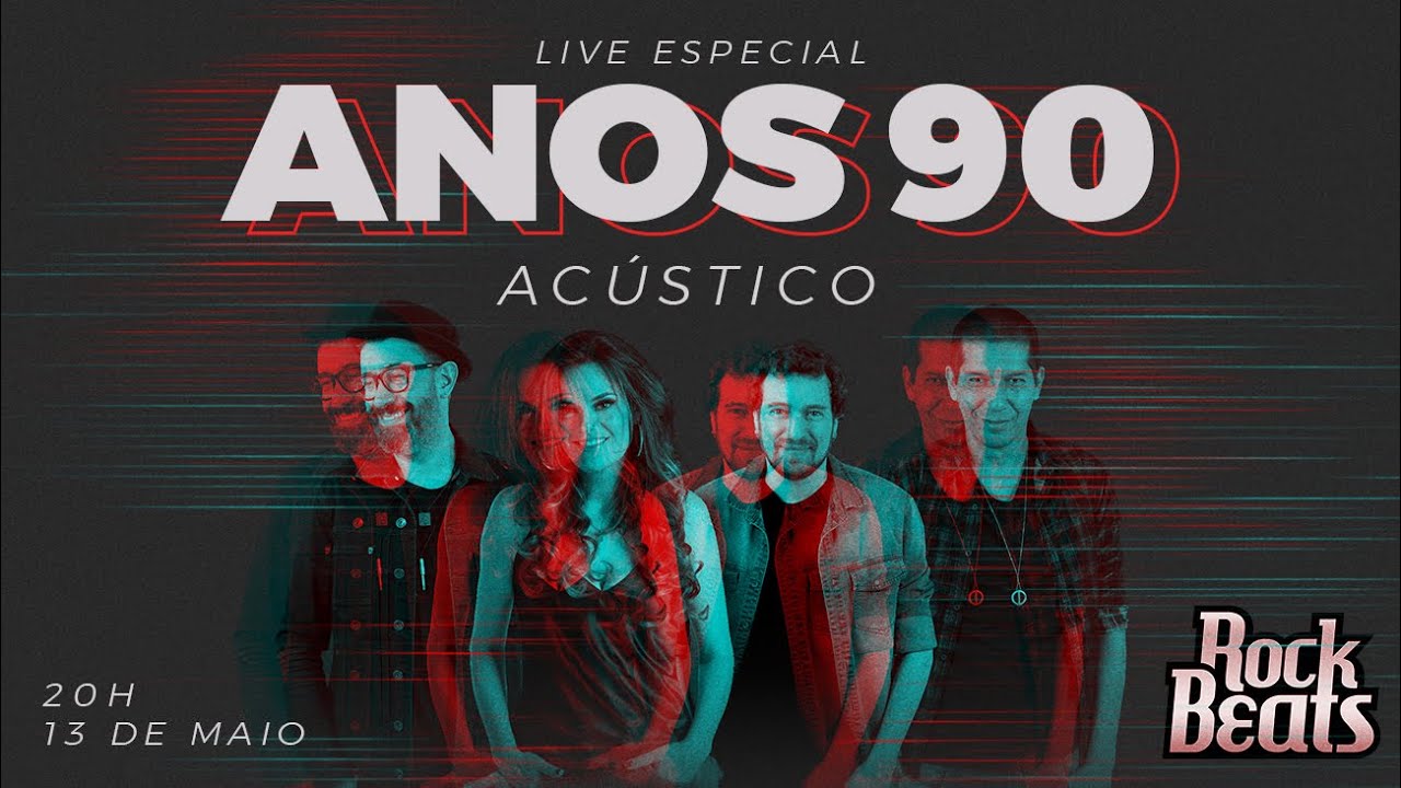 Rock Beats LIVE | Especial Anos 90 Acústico | Pop Rock Nacional e ...