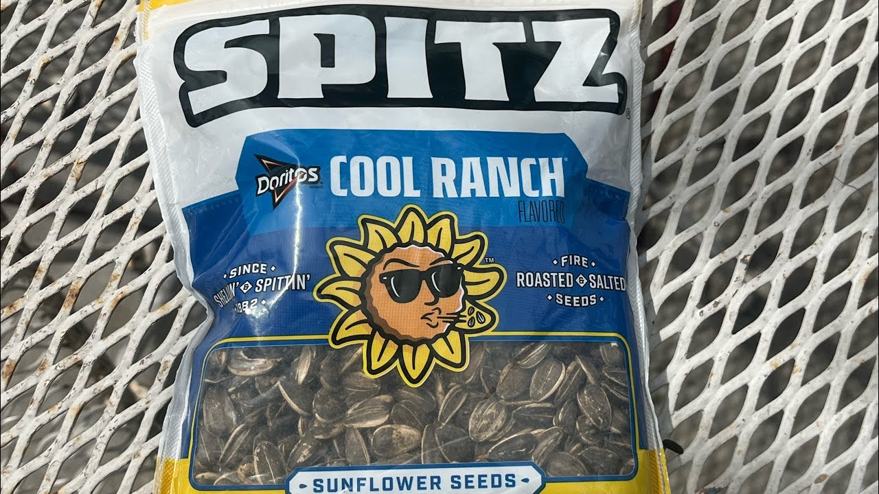 Spitz Doritos cool ranch sunflower seeds - YouTube