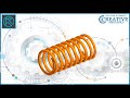 Быстрое создание 3D модели пружины в Компас 3D
