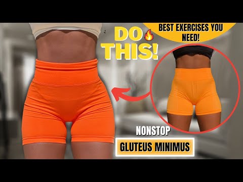 BEST SIDE GLUTE FOCUS EXERCISES You Need~Reduce Hip Dips u0026 Transform Your Hips NATURALLY At Home