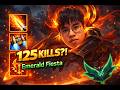 125 Kills in a 53 Minute Emerald Game 💀 | Diana Conqueror Rocketbelt Build