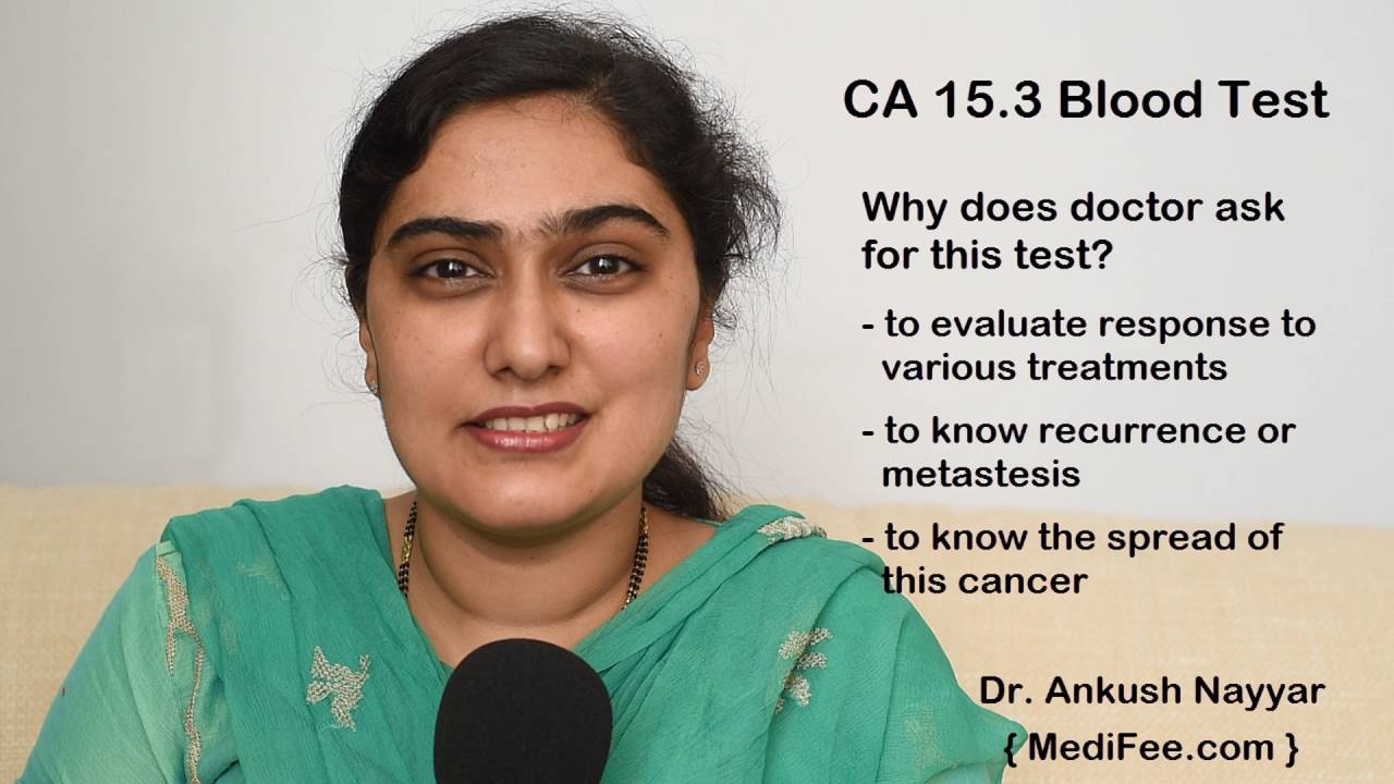 CA (Cancer Antigen) 15.3 Tumor Market Test YouTube
