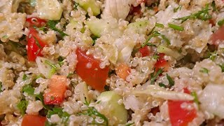 En Kolay Kinoa Salatası Tarifi En Kolay Kinoa Salatası Tarifi