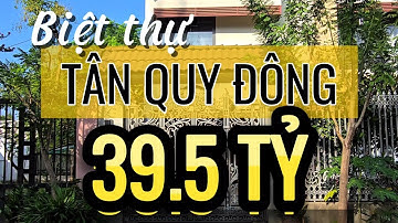 Bán biệt thự khu Tân Quy Đông, Quận 7. Liên hệ: 0983.105.737