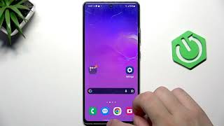 SAMSUNG Galaxy S10 Lite – How to Turn On Full Screen Gestures screenshot 1