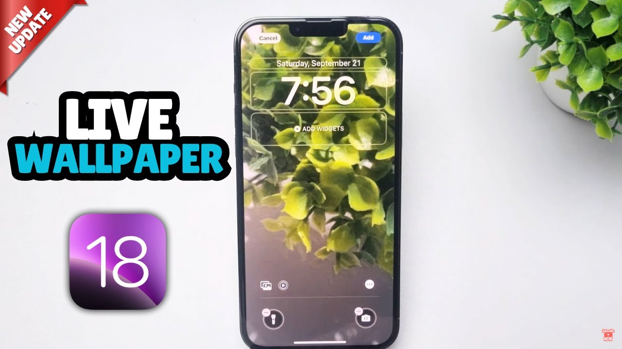 iOS 18: How To Use Live Wallpaper on iPhone - YouTube