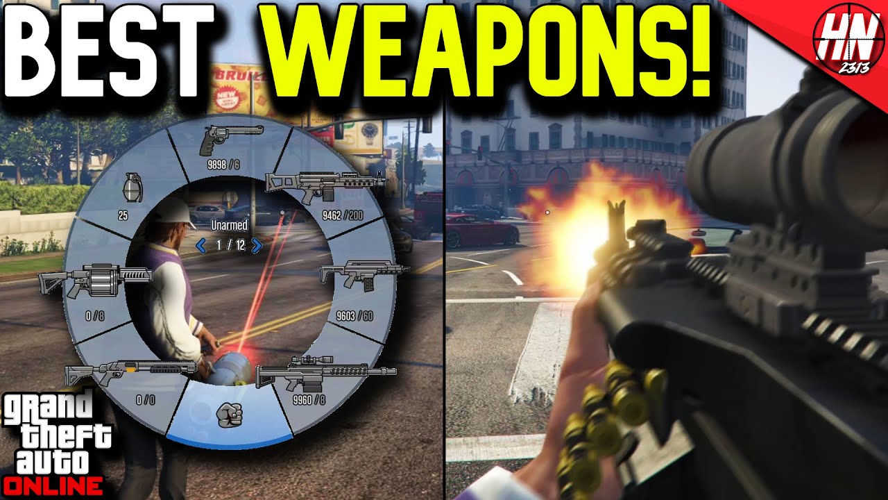 Best Weapon Loadout In GTA Online