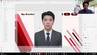 Personal Portfolio Design using ADOBE XD - Garcia, Denver A. | BSIT 3B - UED 101