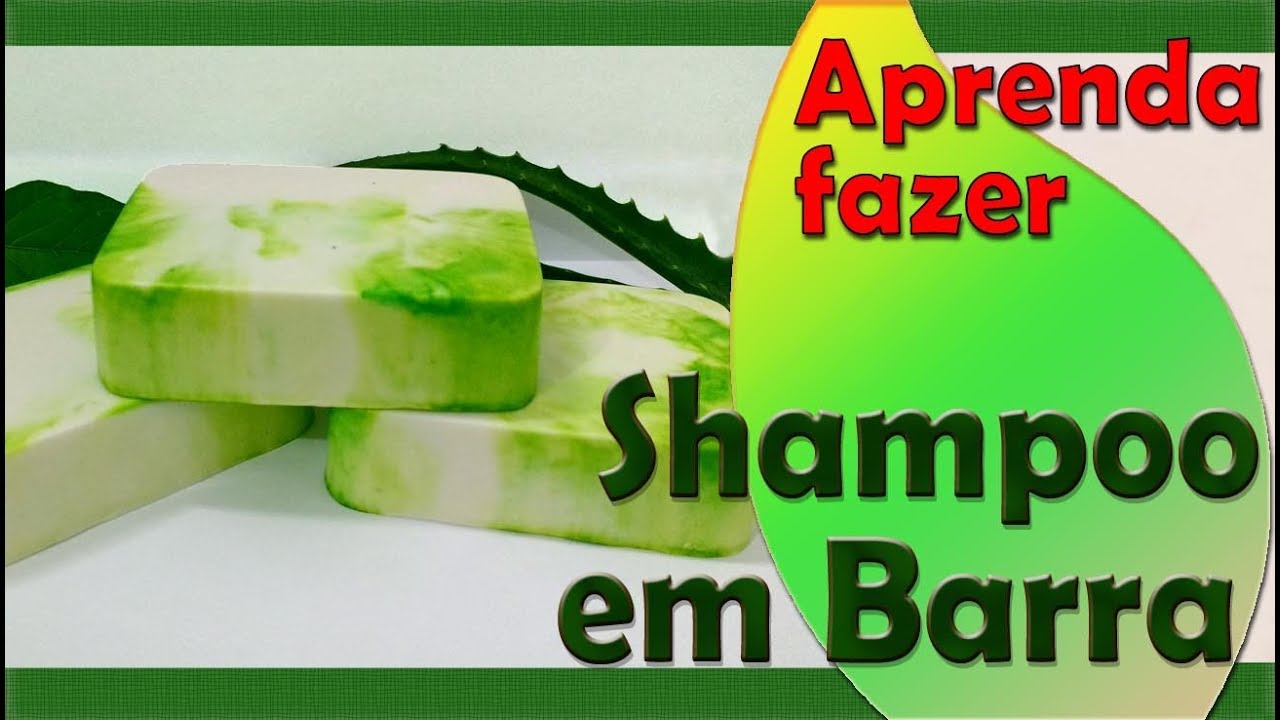 Shampoo em Barra para Cabelos Detonados! Incrivel!!! YouTube