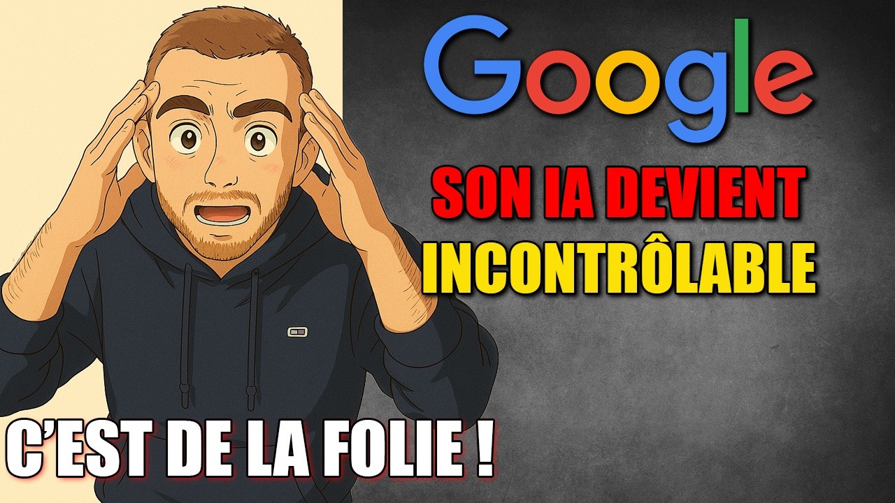 Google vient de libérer une IA incontrôlable (et personne n'est prêt !)