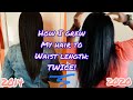 HOW I GREW MY HAIR TO WAIST LENGTH: TWICE! | My Top 5 Tips + PICTURES | *HIGHLY REQUESTED*