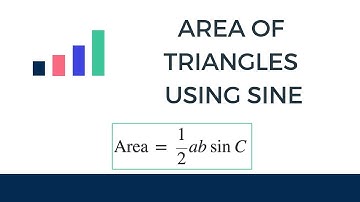 Area of a Triangle using Sine - Examples and Practise