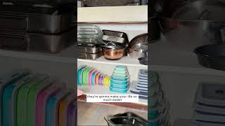 How to keep your kitchen cupboards nice and tidy!